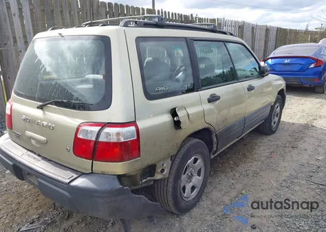 2002 Subaru Forester L from USA, damaged, VIN JF1SF63522H711050